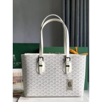 Goyard vintage outdoor carryall travel handbag canvas shoulder underarm tote large storage luggage - 图片 7