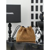Chanel lambskin Mini Drawstring bucket Pouch Bag