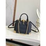 Louis Vuitton LV alma trunk BB handbag in grainy calfskin