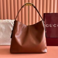 Gucci Beatrix minimalist shoulder hobo tote full inclusion