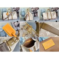 Louis Vuitton LV Flight Mode Monogram Dune Keepall 50 Duffle Bag