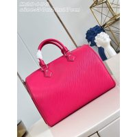 Louis Vuitton LV Speedy Soft 30 Blue Handbag in Epi Leather