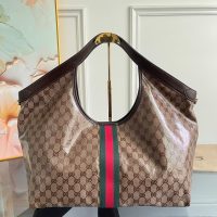 Gucci Black Polished Calfskin Tote Bag - 图片 4