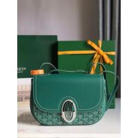 Goyard 233 shoulder crossbody flap messenger saddle bag convertible underarm baguette hobo - 图片 3