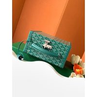 Goyard six-grids watch box organizer jewelry storage case handmade truck handbag - 图片 2