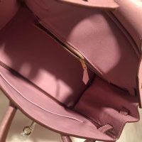 ostrich hermes Terre Cuite Birkin30 handbag GHW full handmade boutique inclusion
