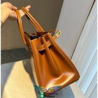 Hermes birkin 30 top-handle bag GHW-box leather full handmade/boutique inclusion