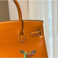 Hermes birkin 30 top-handle bag GHW-box leather full handmade/boutique inclusion