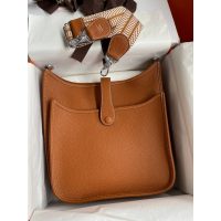 Togo Hermes evelyne 28 shoulder tote bagPHW full handmade/boutique inclusion