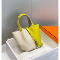 Hermes picotin 22 bucket tote GHW full handmade boutique package