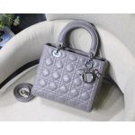 Size24cm Dior classic quilted shopping tote versatile handbag genuine leather crossbody shoulder bag