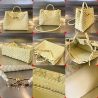 medium BV Andiamo sling shoulder storage tote shopper handbag resort beach tote full inclusion - 图片 8