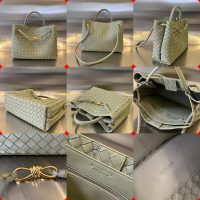 medium BV Andiamo sling shoulder storage tote shopper handbag resort beach tote full inclusion - 图片 9
