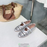 Alaia breathable flat ballet shoes Mary Jane boat slip-on daily walking pump size35-42 - 图片 5