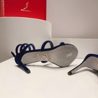 rene caovilla Cleo satin spiral stiletto sandal pump luxury designer shoes size35-42 9.5cm - 图片 3