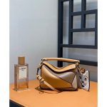 Loewe women's mini puzzle tote tiny shopper travel handbag full inclusion