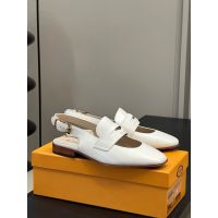 Tods kate flat slingback pump sandal slide buckle loafer size35-42 boutique grade - 图片 5