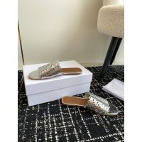 Alaia perforated women's flat slide slipper summer sandal resort beach shoes size35-42 - 图片 6