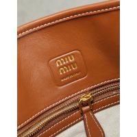 Canvas Miu Miu medieval shoulder tote bag holiday resort beach tote in two size - 图片 6