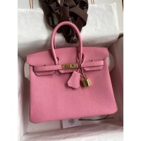 Togo Hermes birkin 25 top-handle handbag GHW full handmade boutique inclusion