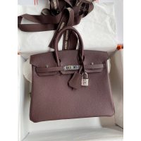 Togo Hermes birkin 25 handbag GHW full handmade boutique inclusion
