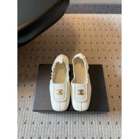lambskin chanel ballet flat boat shoes szie35-40