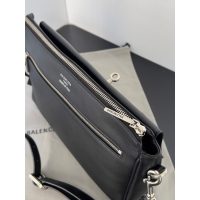Balenciaga Bel Air small flap messenger/slouchy cosmetic pouch clutch - 图片 6