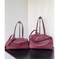 Medium Balenciaga shoulder bowling tote/casual underarm baguette with protective feet - 图片 6