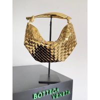 BV intrecciato Sardine handbag metallic slouchy beach tote socialite influencer party bag