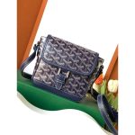 Goyard canvas vintage crossbody flap camera bag smartphone cosmetic holder pouch
