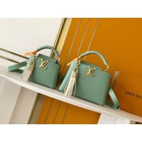 Louis Vuitton LV capucines BB top-handle handbag with tassel charm