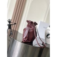 Celine crystal drawstring lucky pouch sling shoulder bucket tote bag - 图片 3