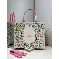 three sizes Dior holiday resort beach tote/boarding carryall luggage - 图片 4