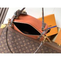 Louis Vuitton Express PM Calfskin Hobo Bag Women