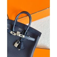 Hermes birkin touch 25 handbag in nile crocodile and togo leather PHW full handbag /boutique inclusion