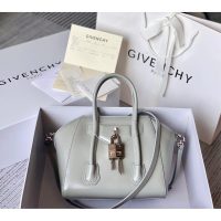Givenchy Antignoa shoulder crossbody shopping tote solid tiny shopper handbag with padlock charm
