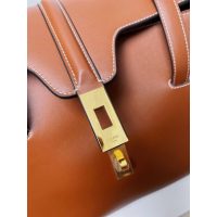 calfskin Celine Soft16 versatile worker commuter bag shoulder shopping tote authentic quality - 图片 5
