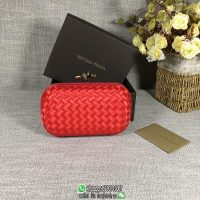 velvet BV kisslock cocktail clutch socialite influencer party pouch cellphone cosmetic clutch case - 图片 4