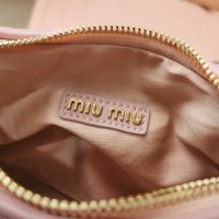 COD Small 缪缪 Miu sling crossbody zipper tote wander hobo underarm baguette authentic quality - 图片 5