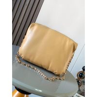 Loewe puffer Goya cosmetic padded pouch sling chain crossbody shoulder flap messenger - 图片 8