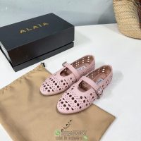 Alaia breathable flat ballet shoes Mary Jane boat slip-on daily walking pump size35-42 - 图片 8