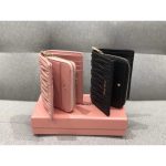 COD wrinkled 缪缪 Miu trifold medium wallet purse multislots card holder coin pouch premium quality