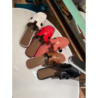 Hermes women's flat oran sandal slide mules size35-45 boutique iinclusion
