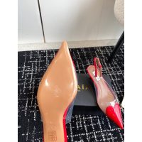 Alaia capped kitten heel slingback sandal bride wedding shoes casual daily pump size35-42 - 图片 7