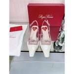 Roger RV kitten heel slingback pump banquet party shoes summer dress shoes size35-40