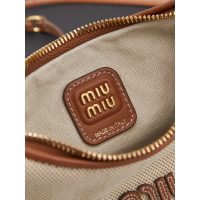 Miu miu wander crescent hobo tote/underarm baguette/gorgeous elbow handbag - 图片 7