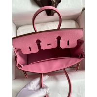Togo Hermes birkin 25 top-handle handbag GHW full handmade boutique inclusion
