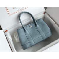 togo hermes neo garden party 23 tote handbag full handmade boutique inclusion