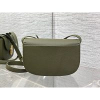 microchip version Dior oval-medal shoulder crossbody flap messenger bag - 图片 5