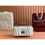lambskin Gucci Milano padded mini handbag/shoulder crossbody flap messenger